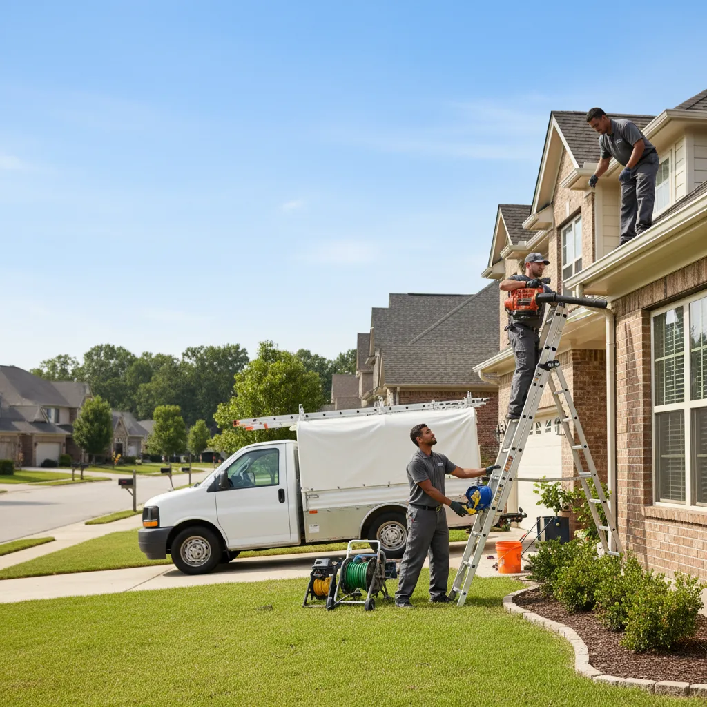 Home Gutter Service in Mcdougal, AR near me